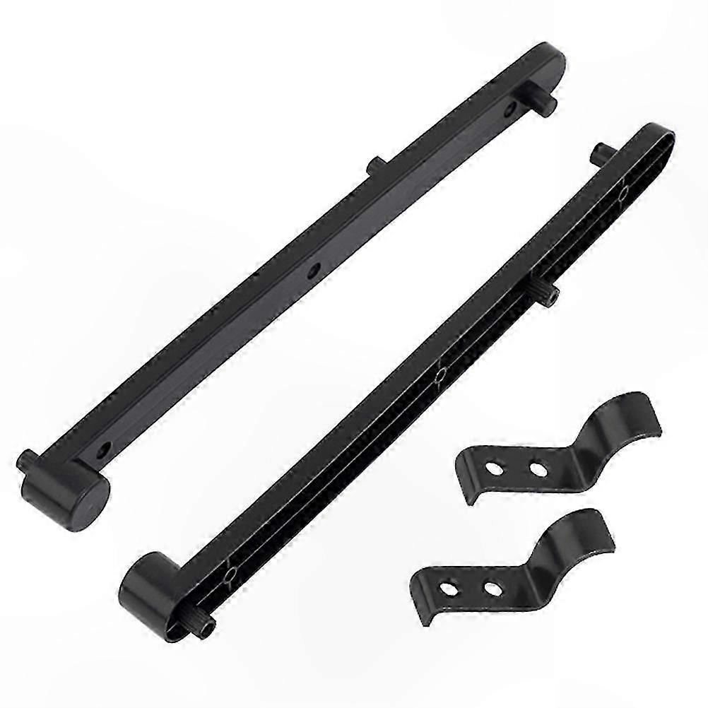 Concealed Cabinet Door Slide Track Buffer Bracket for Flip-Up Panels