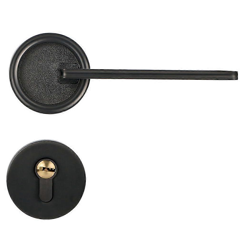 Magnetic Interior Door Lock Set with Silent Bedroom Handle for Smooth Operation 12.9CM