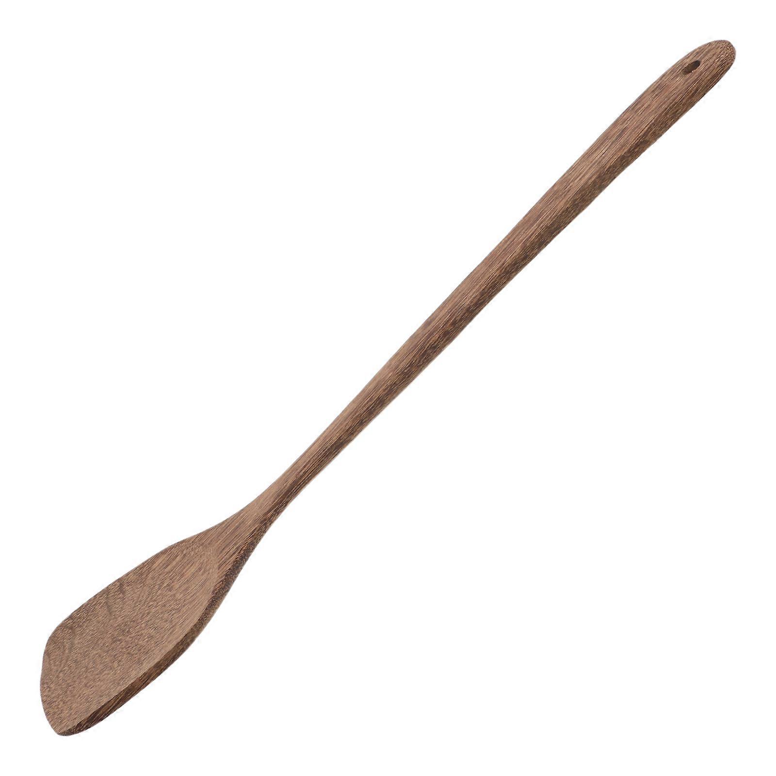 Chicken Wing Wood Flat Spatula for Kitchen Use 1 Piece Elegant Handle