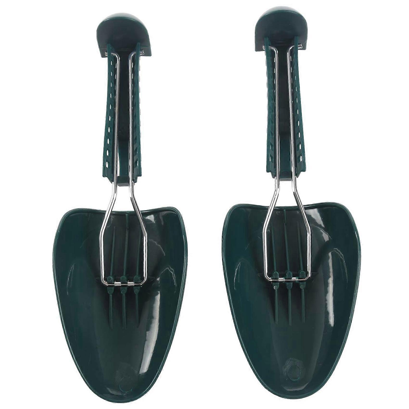 4X Shoe Tree Men Plastic Green