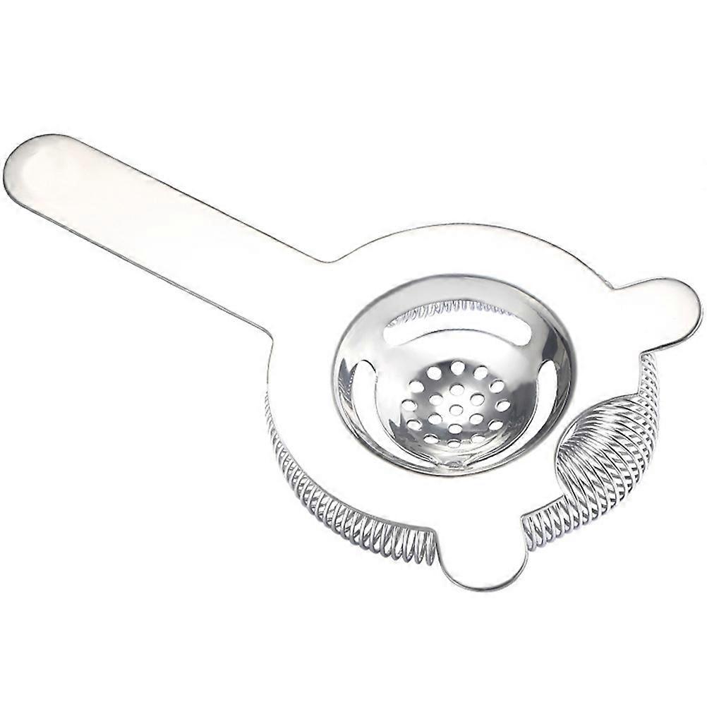 Stainless Steel Cocktail Strainer 2pcs Professional Drink Filter Tool for Daily Use