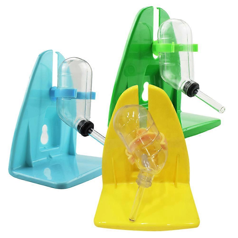 Hamster Water Bottle with Holder for Drinking 2Sets Pet Use