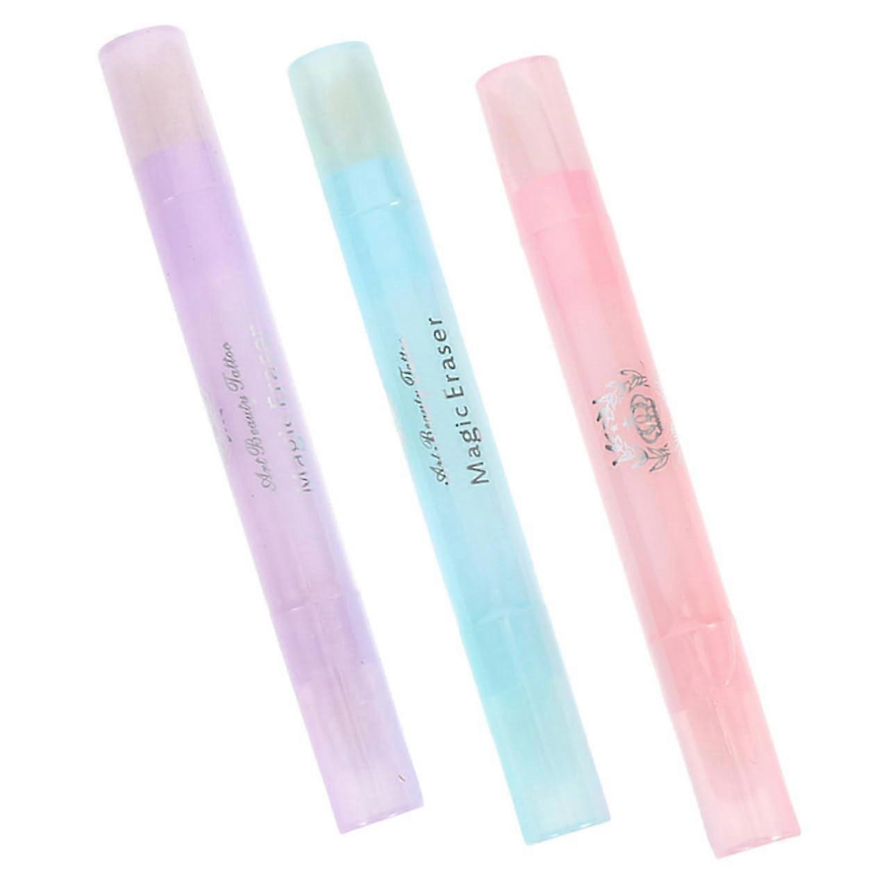 3pcs Refillable Nail Polish Corrector Pen with Precision Brush Tip for SalonQuality Finish