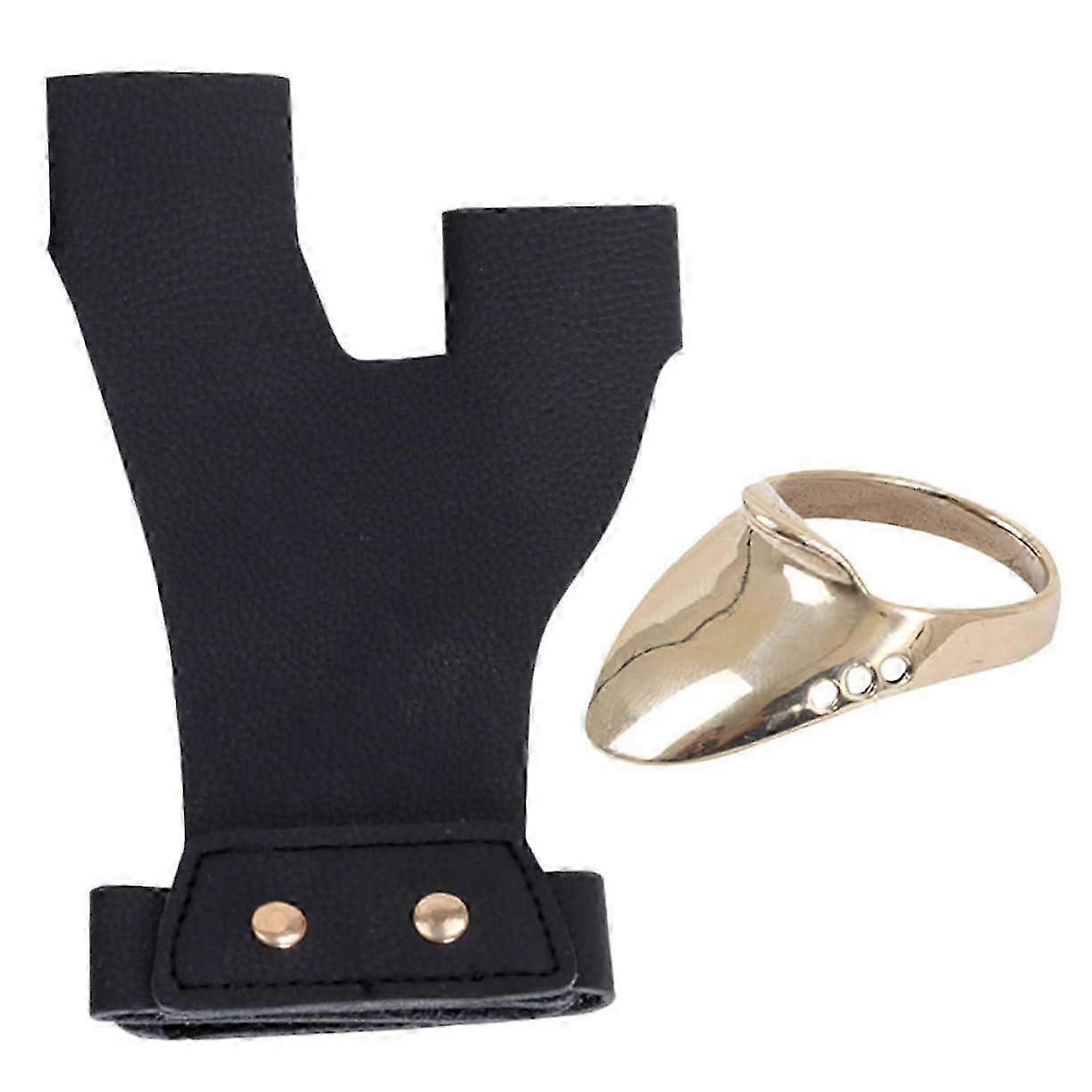 Essentials: Wrench Set Thumb Ring Hand Protector Bow Accessory for Women Men 26-27s