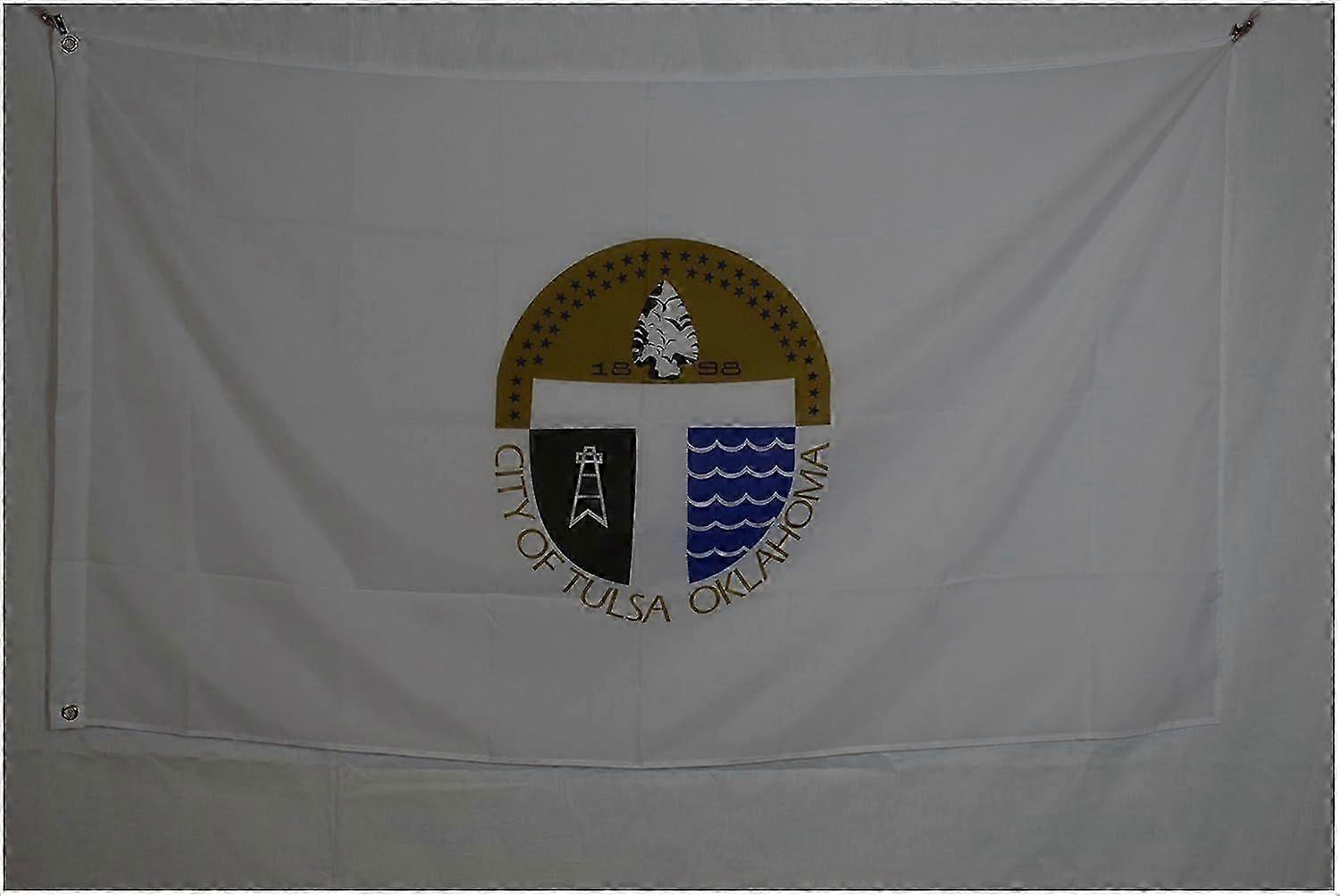 Tulsa Oklahoma Flag Qi 1549