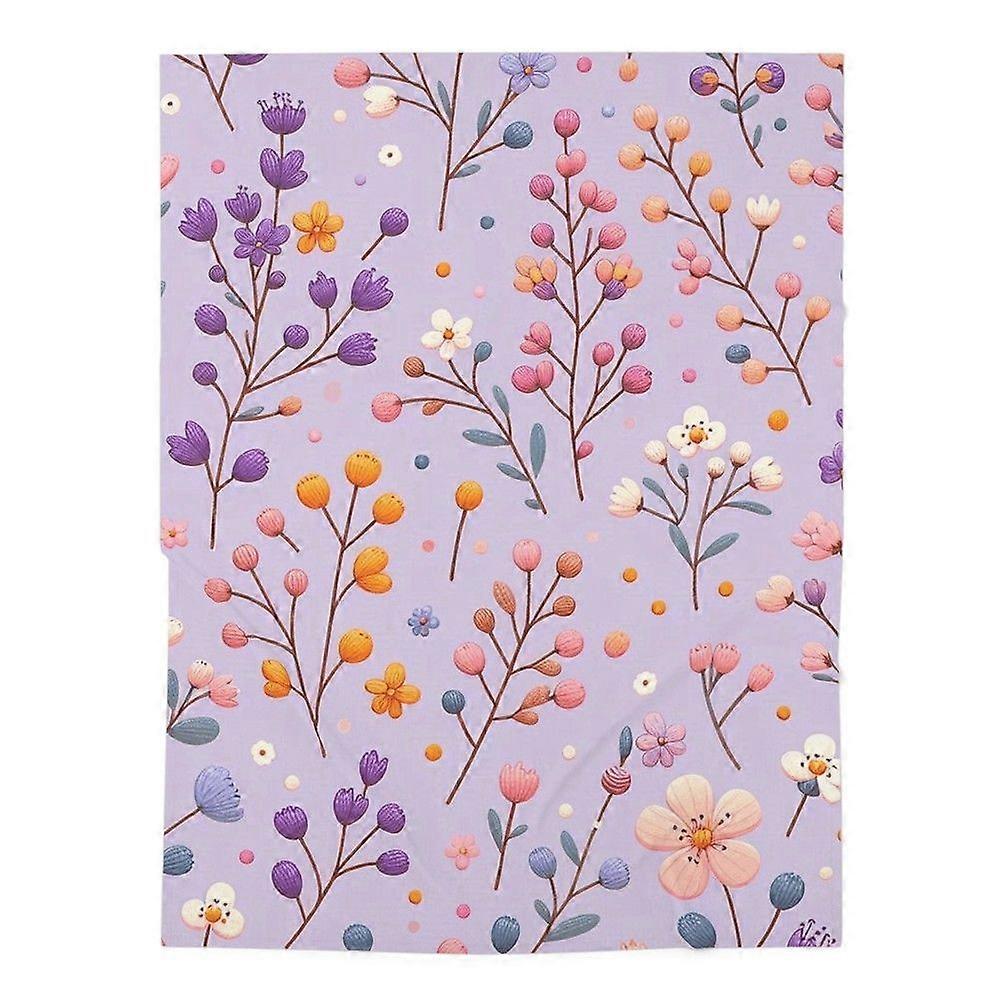 Scattered Flowers Lilac Print Design 6, GiftGH166