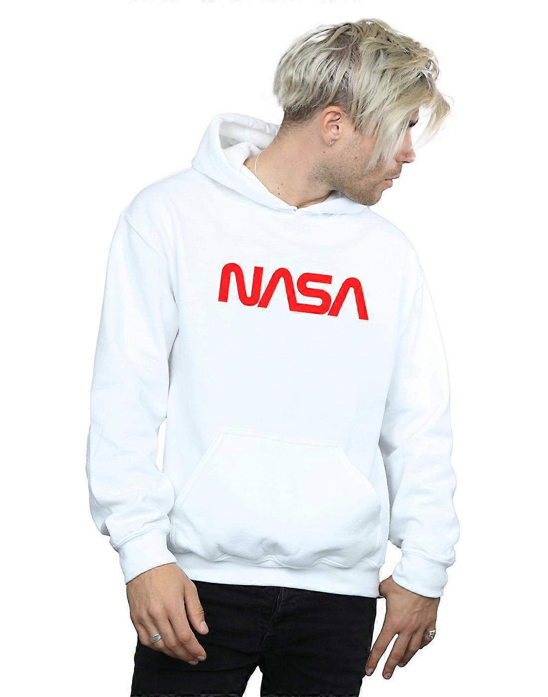 NASA 남성용 모던 로고 후드 티셔츠