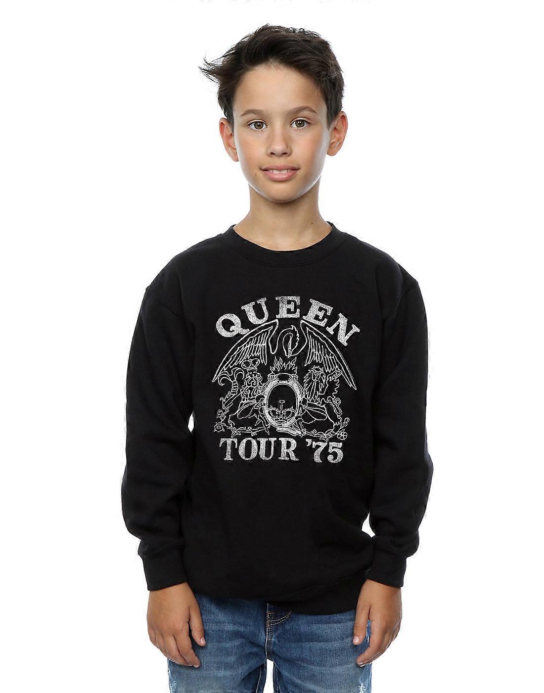 퀸 보이즈 투어 75 크레스트 스웨트셔츠
