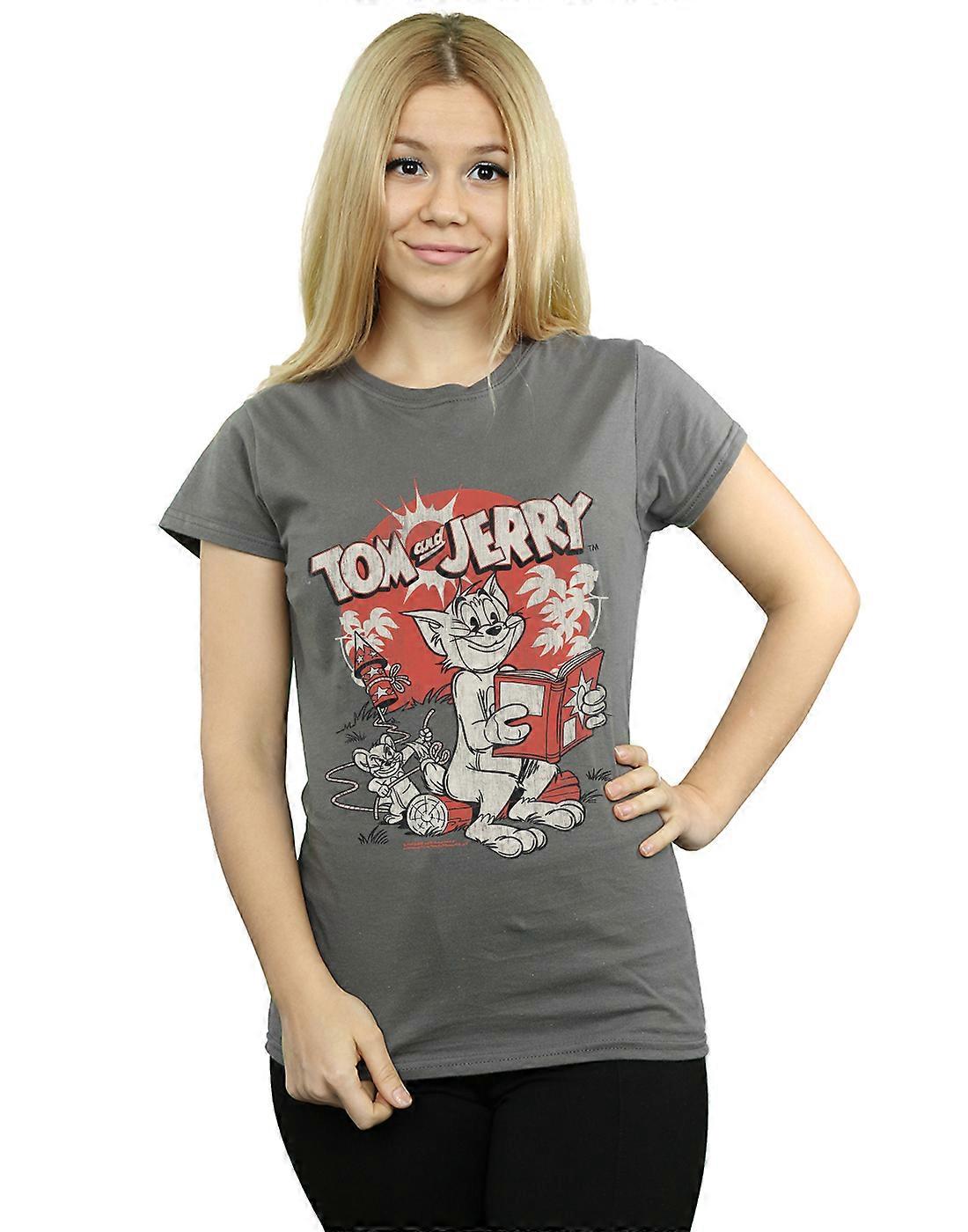 Tom e Jerry Rocket Prank Maglietta donna