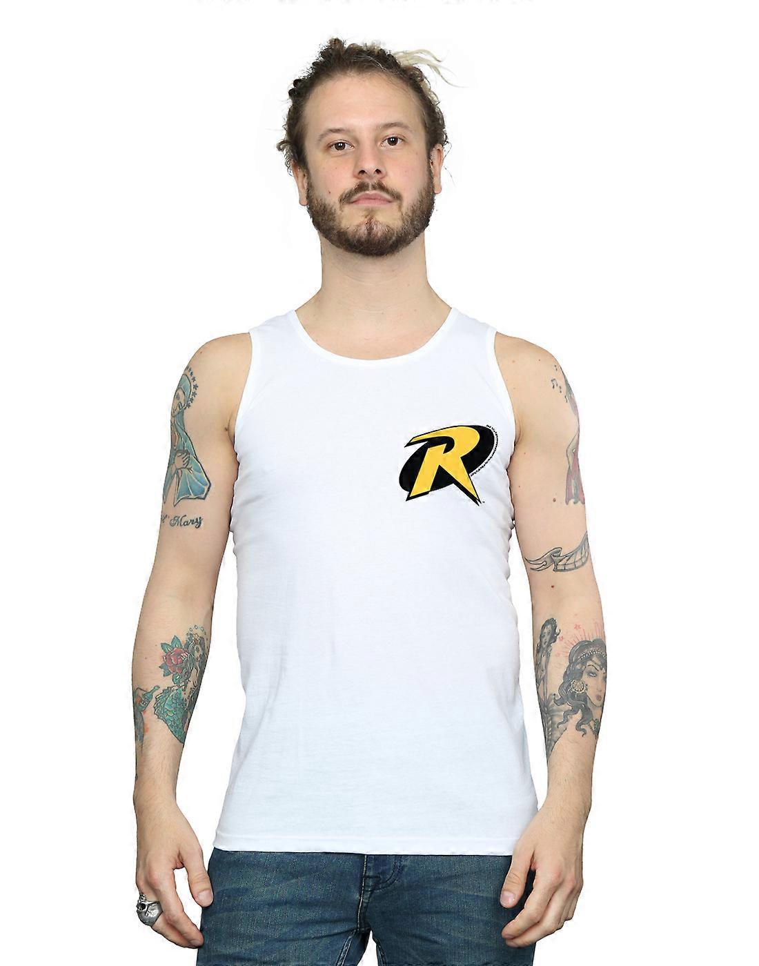 DC Tegneserier Menn's Batman Robin Logo Vest
