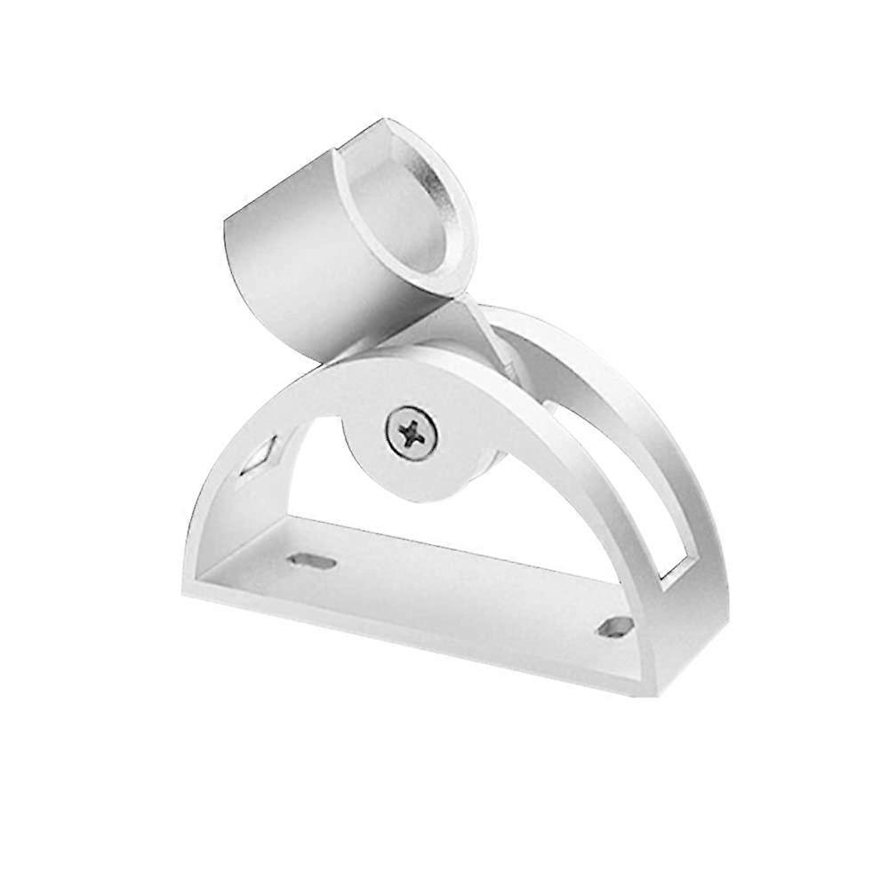 Adjustable Aluminium Wall Mounted Shower Head Holder with Smooth Finish for Easy Install