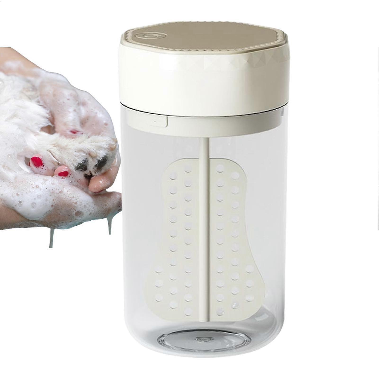 Automatic Foaming Soap Dispenser with Dense Foam Technology for Pet Grooming and Bathing