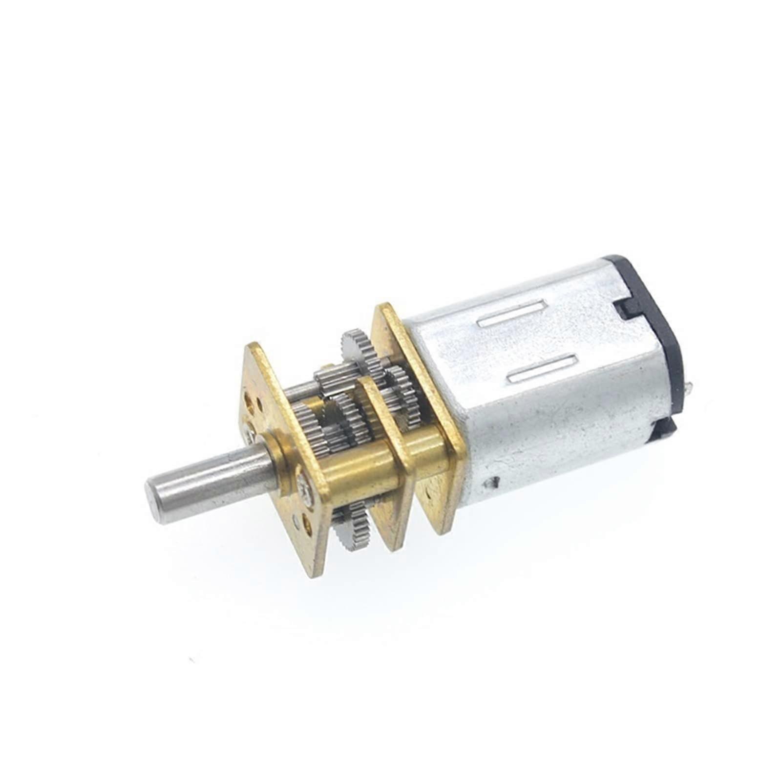 N20 Geared Motor 6V  Torque Mini DC Motor with Durable Gearbox for Precision Hobby Projects