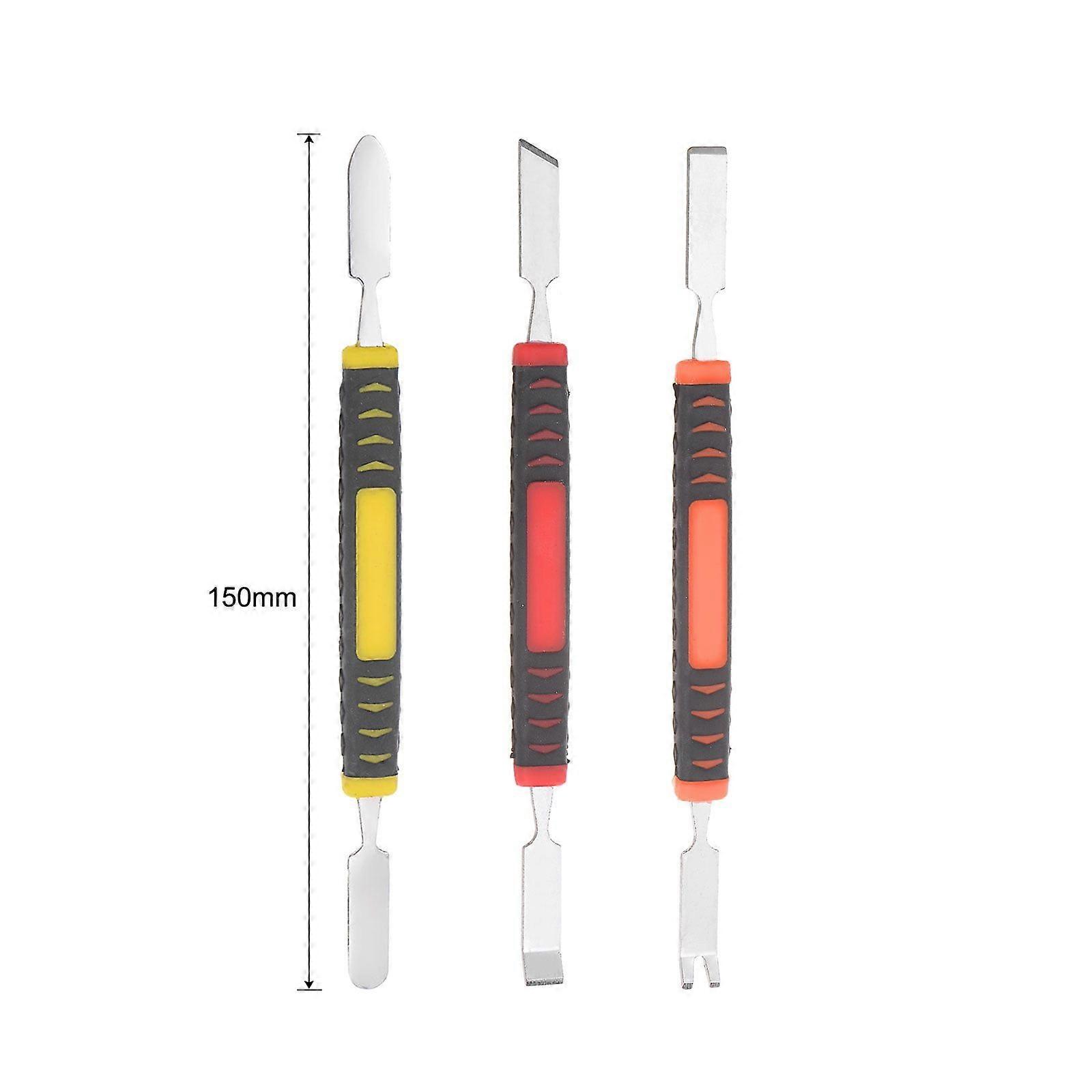 3in1 Set Electronics Repair Tool Kit Plastic Pry Bar Removal Set for Screen