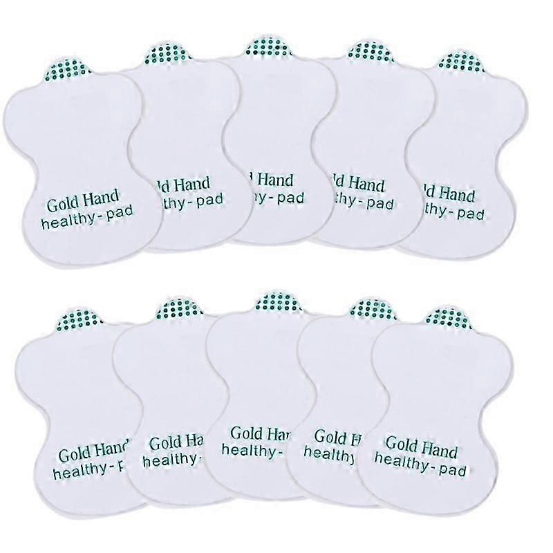 10set Machine Replacement Stud Electrode Pads For Tens Unit Therapy Massager