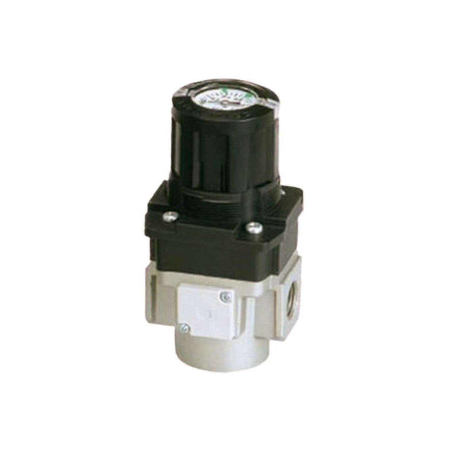 Air Pressure Regulator with Builtin Gauge for ARG20 ARG40 Precise Control Durable Design