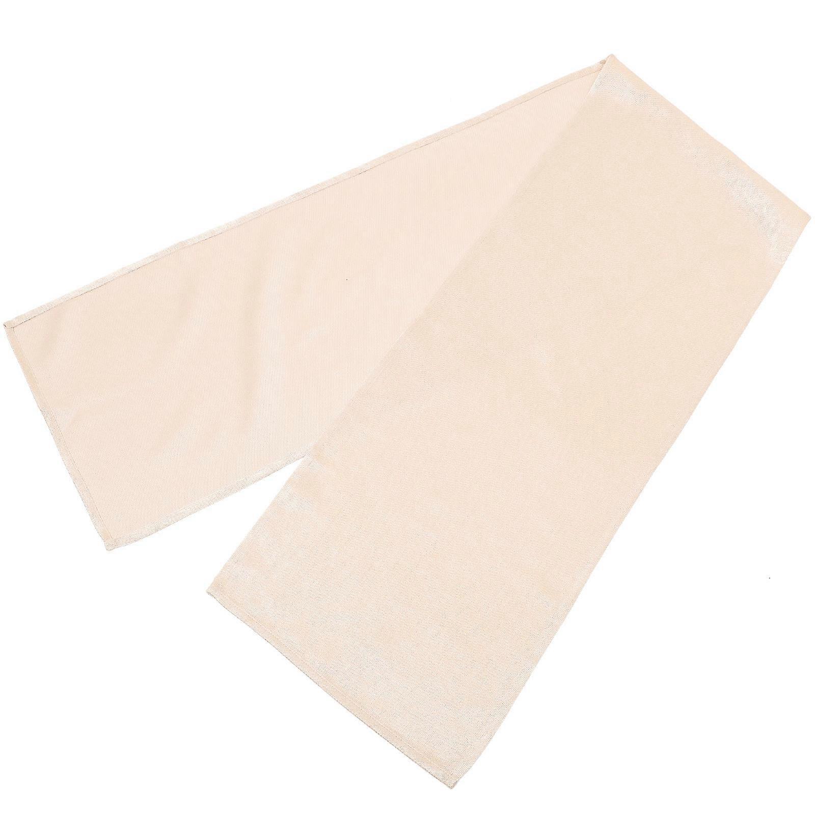 Multifunction Table Runner 3Pcs Rustic Table Decoration Suitable For Everyday Use With Simple Style In Beige