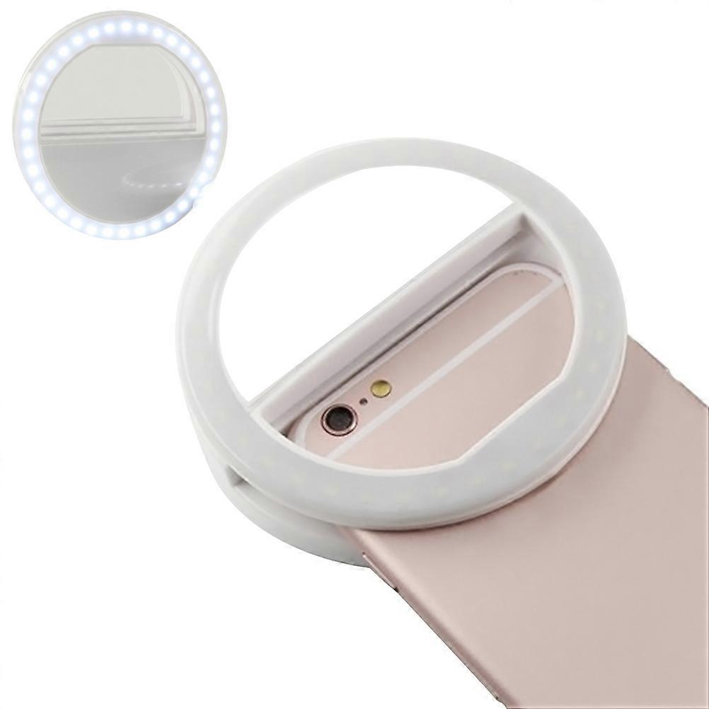 Selfie Ring Light 36 LED Bulbs for Smartphone Selfie with Clip