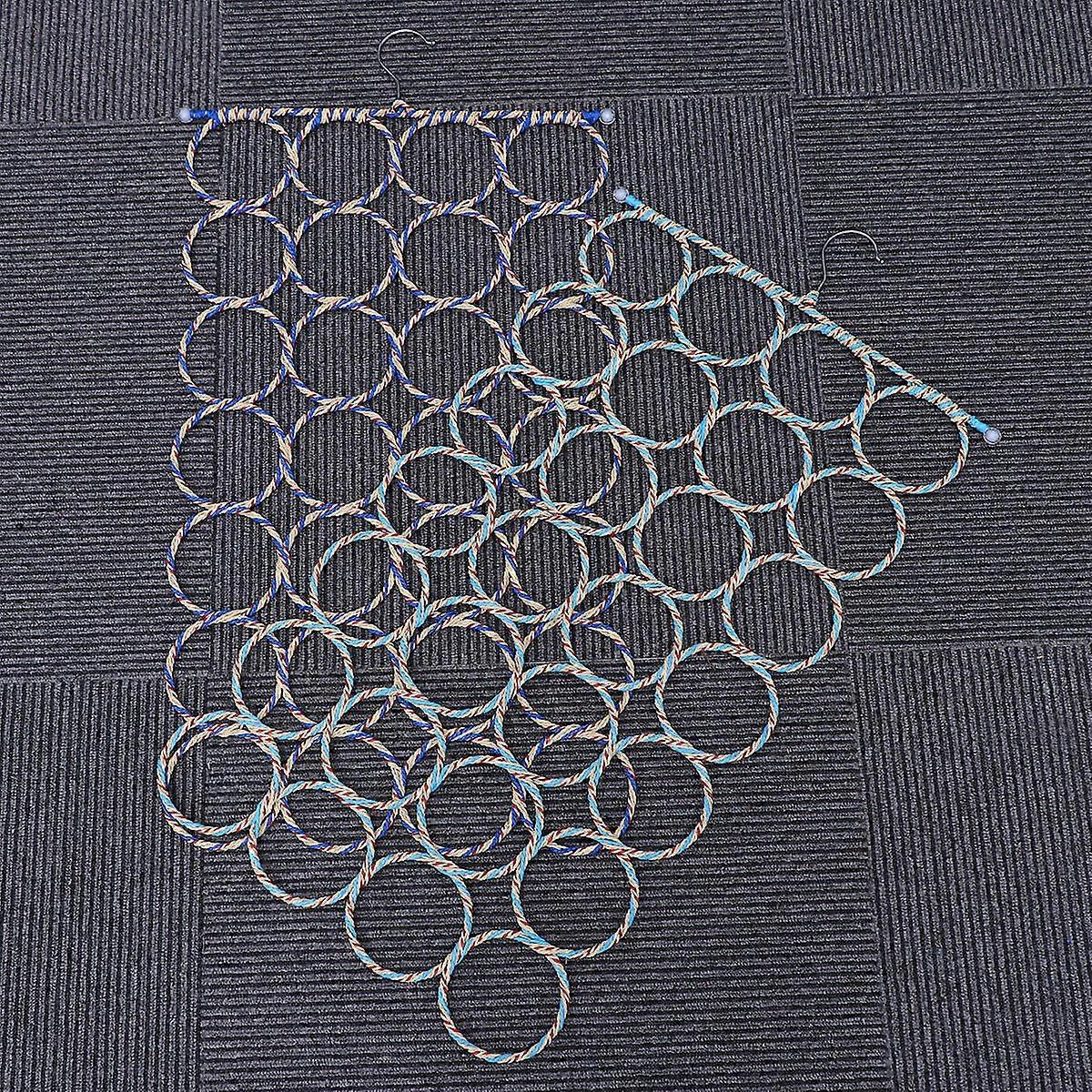 Storage Rack Scarf Rack for Use 2Pcs Plastic Circle Racks