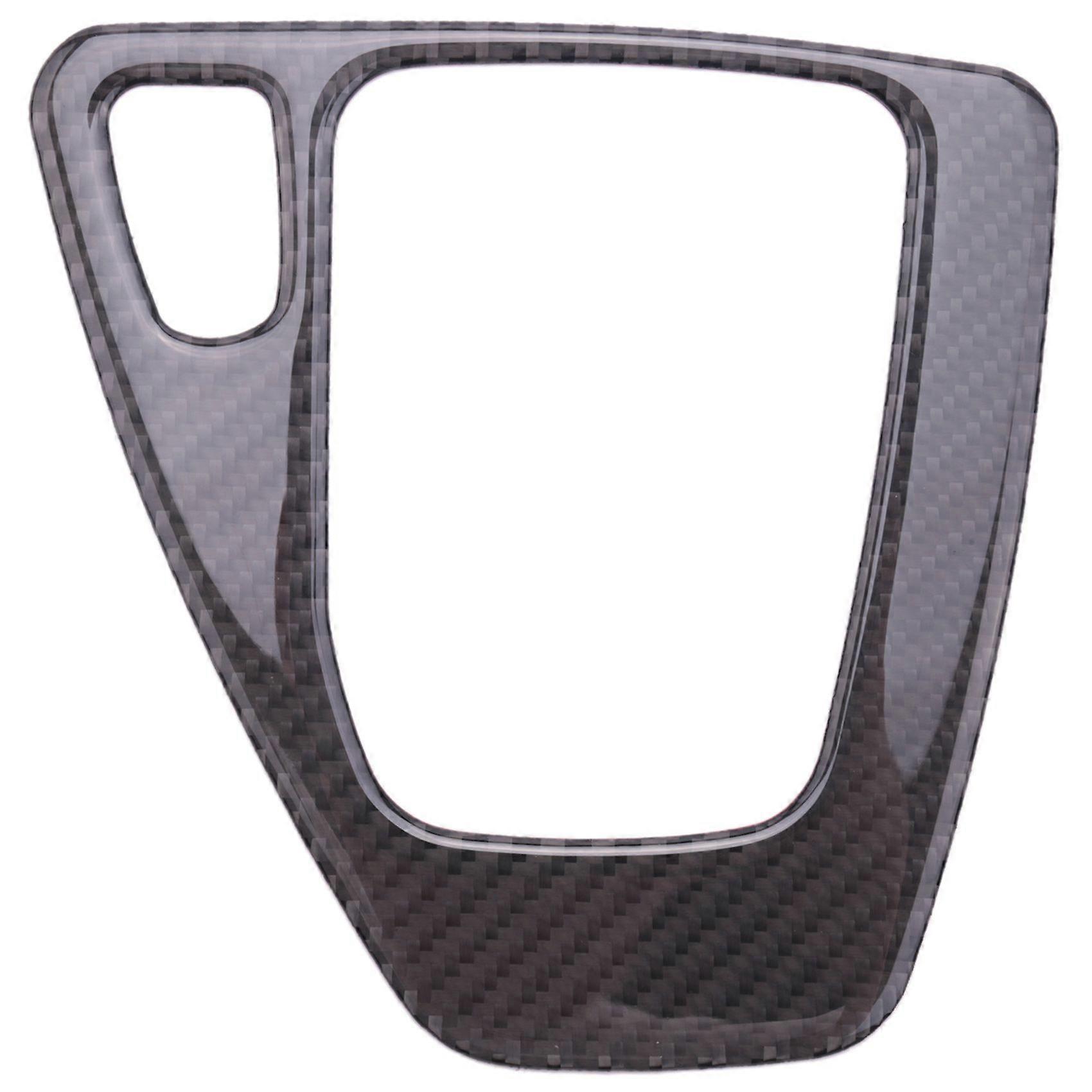 Carbon Fiber Center Control Shift Panel Decorative 3D Sticker for 3 Series E90 320I 325I E91 E92 E9