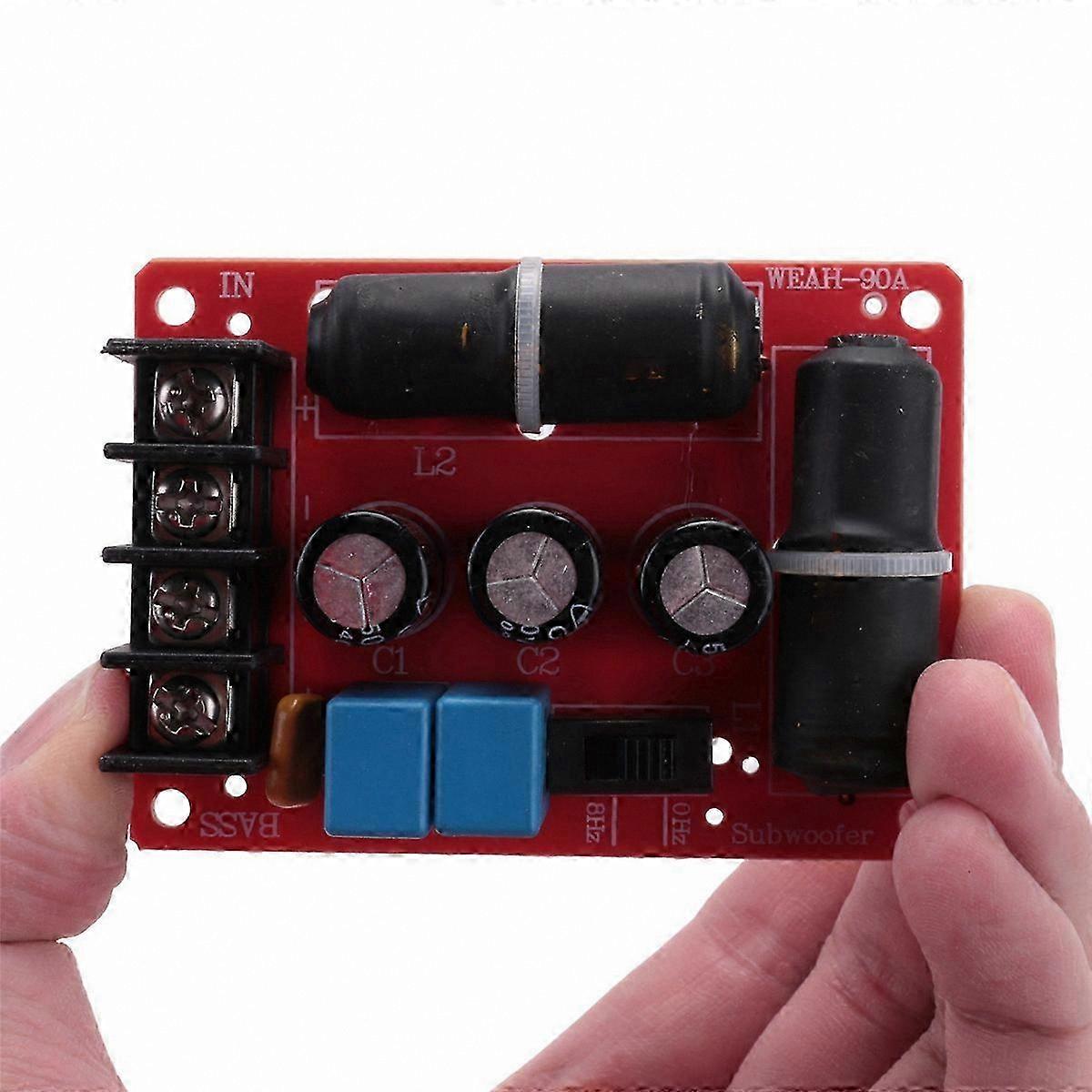 DIY Second-Order Crossover for Home Theater Speaker Frequency Divider