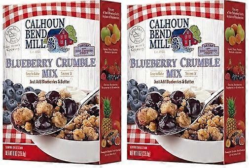 Calhoun Bend Mill Blåbär Crumble Mix 2 Pack