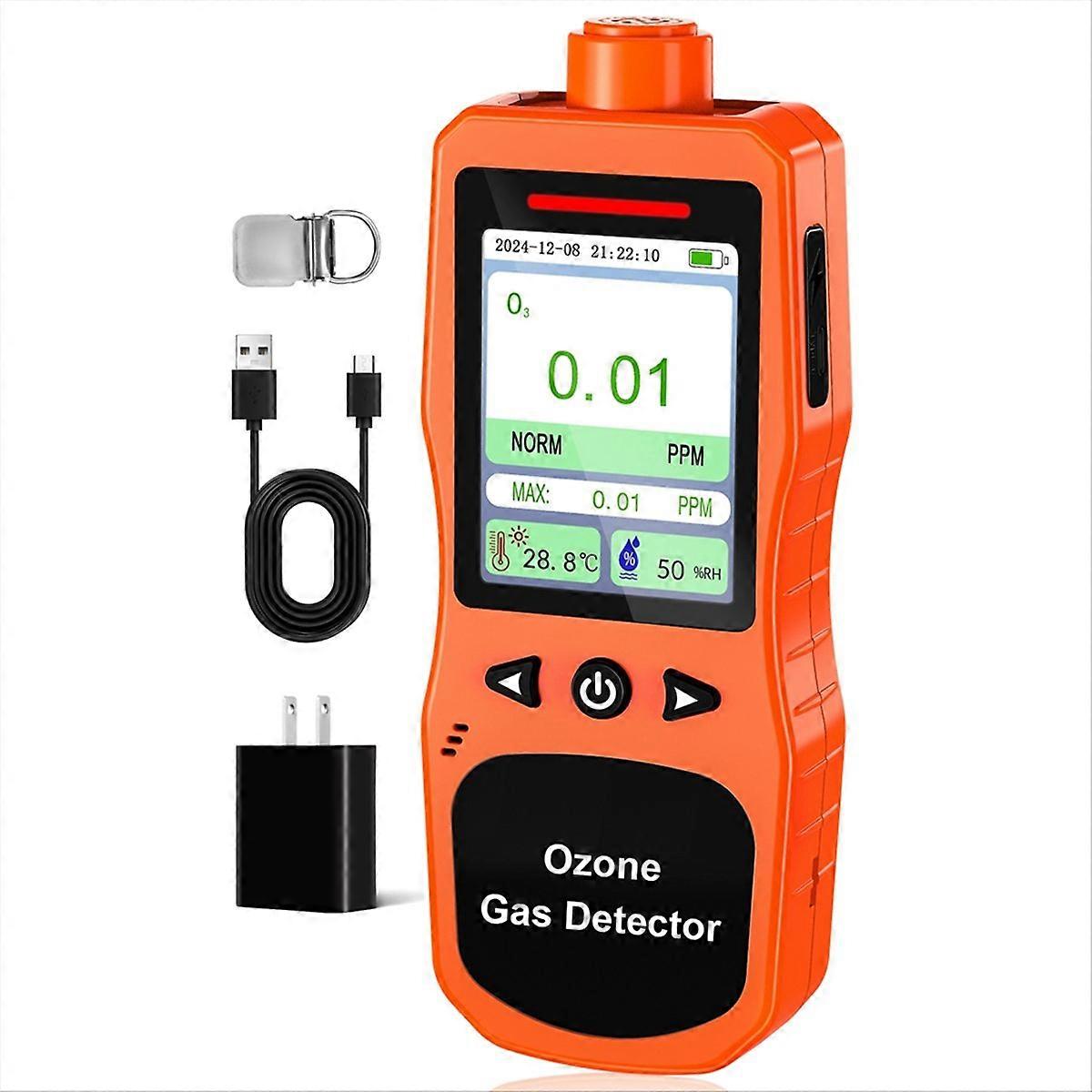 US PLUG,Portable Detector(0-20 PPM&0.01 PPM High Resolution)