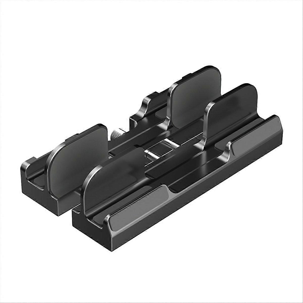 Adjustable Vertical Laptop Stand Holder Black