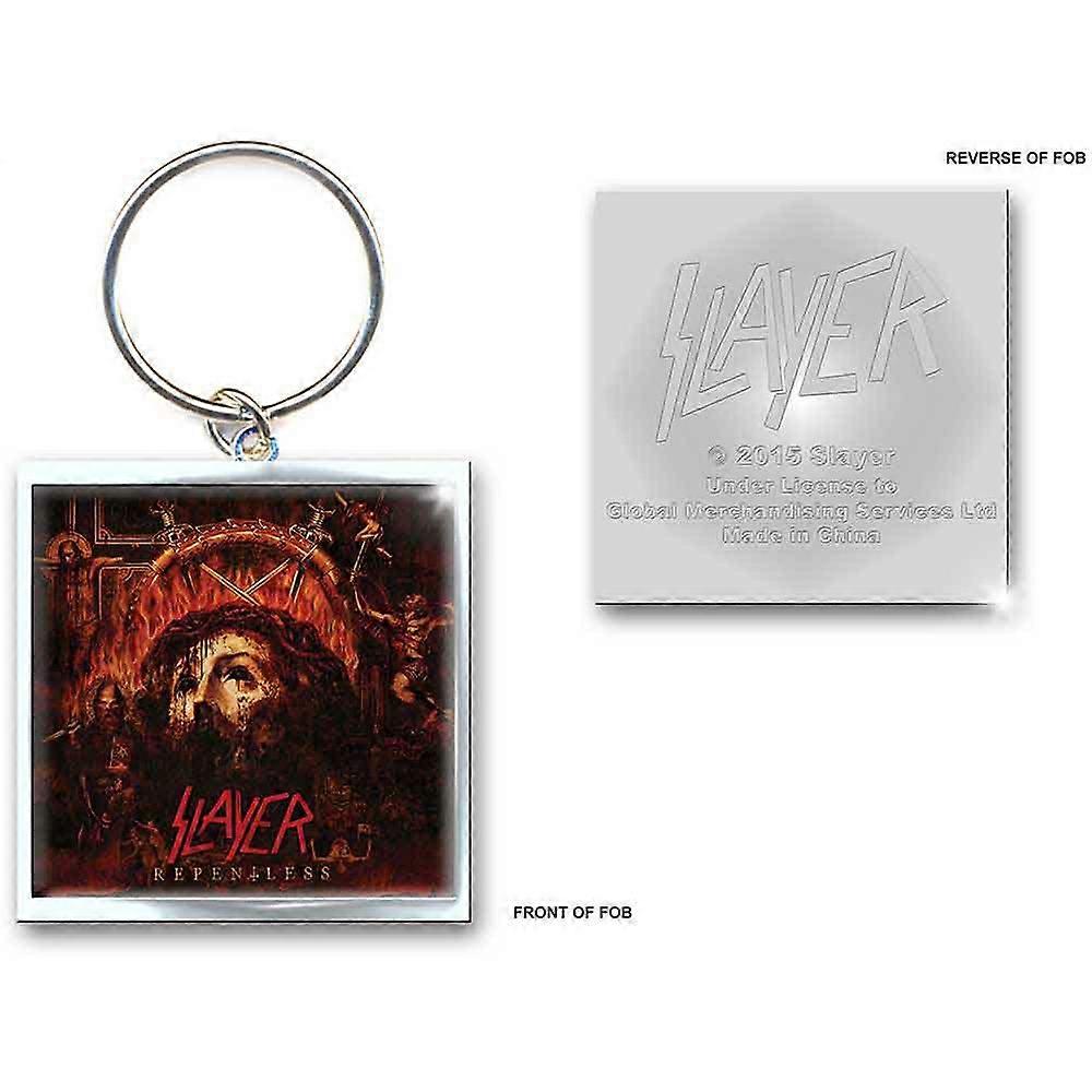 Slayer Keyring Repentless Band Logo Keychain