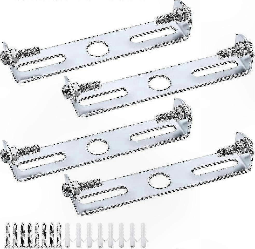 4-Piece Ceiling Light Mounting Bracket Set, 115mm