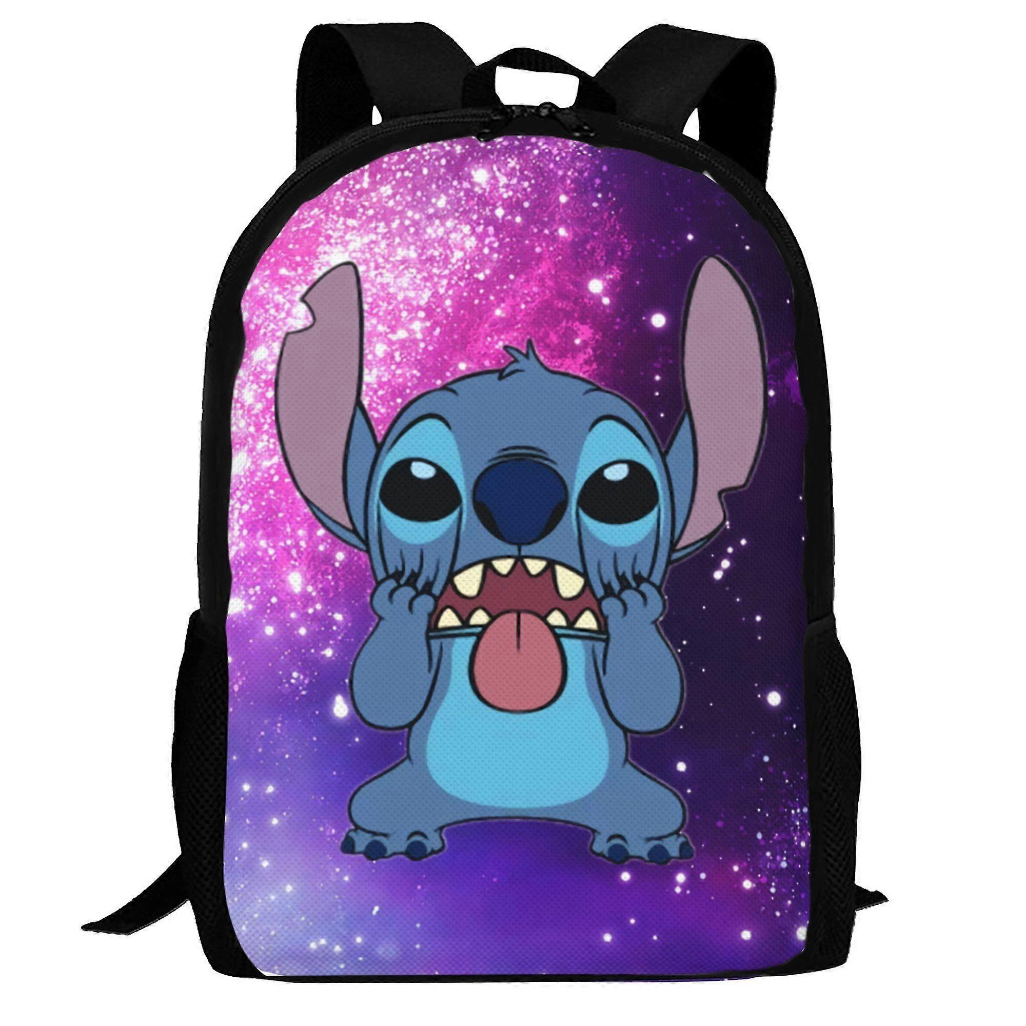 j5764 Lilo & Stitch Backpack for Kids Boys Girls Large Capacity Multifunction School Backpacks Lightweight Sports Travel Laptop Bag Daypack e5764