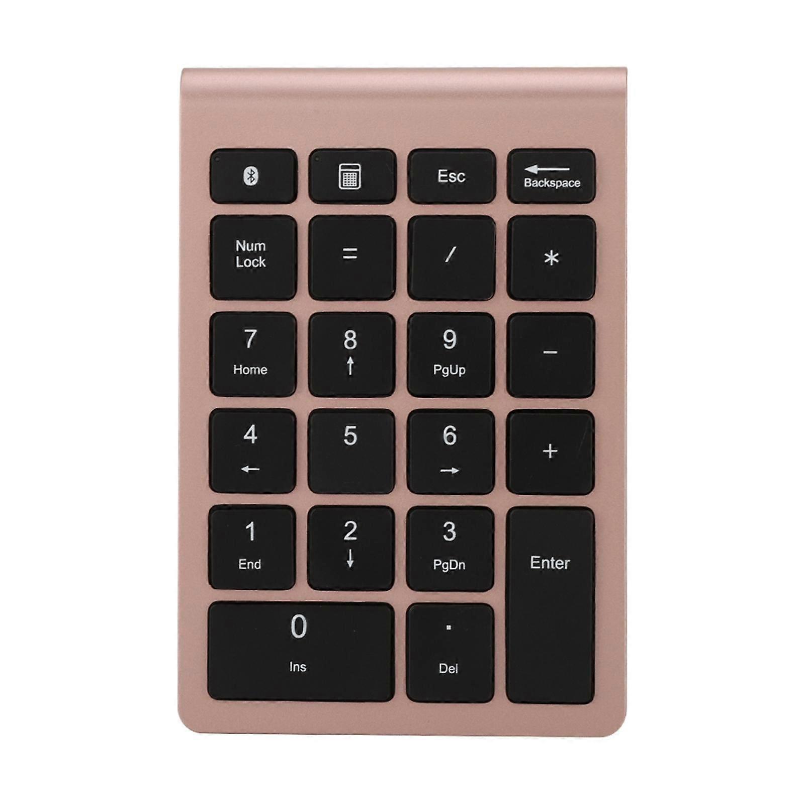 Bluetooth Numeric Keypad 22 Keys Wireless Ultra thin Ergonomic Mini Numpad Keyboard for Android for Windows PC Laptops