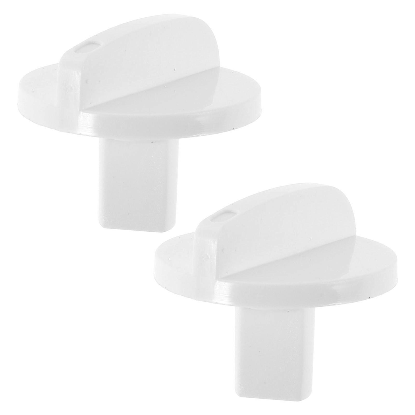 2pcs Refrigerator Thermostat Control Knob Universal Temperature Adjustment Dial Replacement Temp Controller Switch for Fridge Freezer