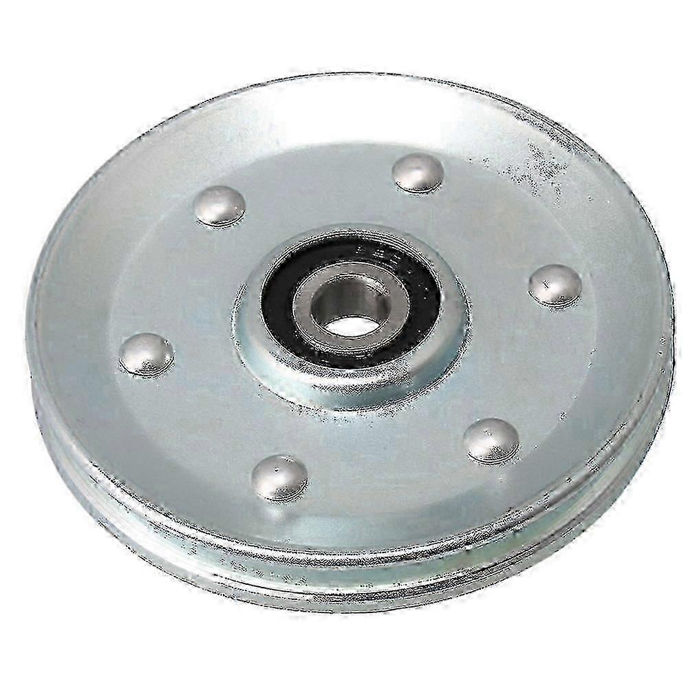 90x10mm jernlejeskive til garageport sølv eing