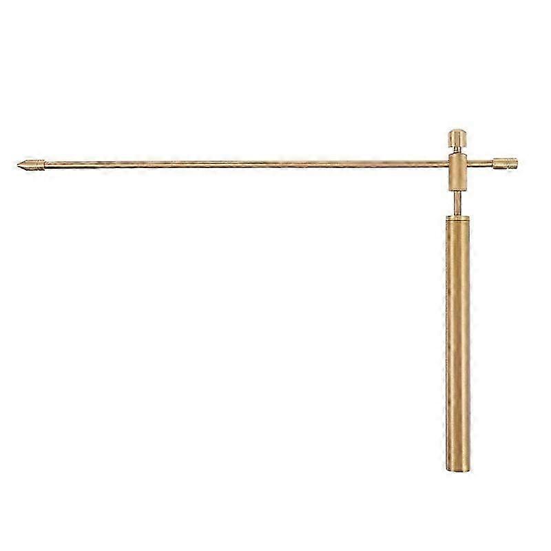 Copper Dowsing Tool Retractable Rod for Finding Underground Water and Objects