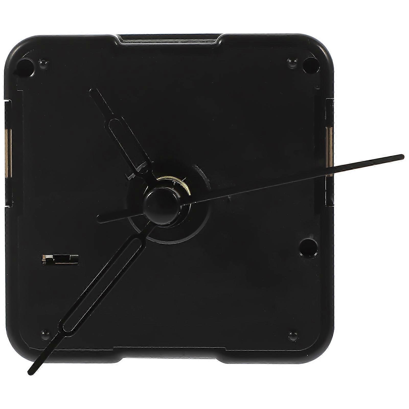 Clock Movement Mechanism Wall Clock Movement for Replacement 3Sets Black Plastic