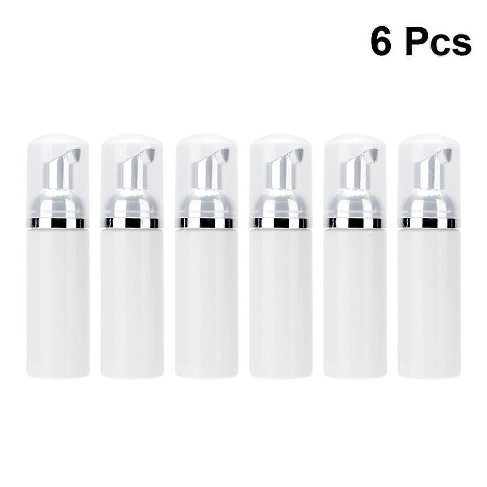 Bubble Making Bottle Pump Bottle for Storage Liquid 6Pcs Creative 50Ml Set