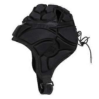 Capacete acolchoado para proteção de futebol americano adulto, 2 peças, para rúgbi e beisebol.