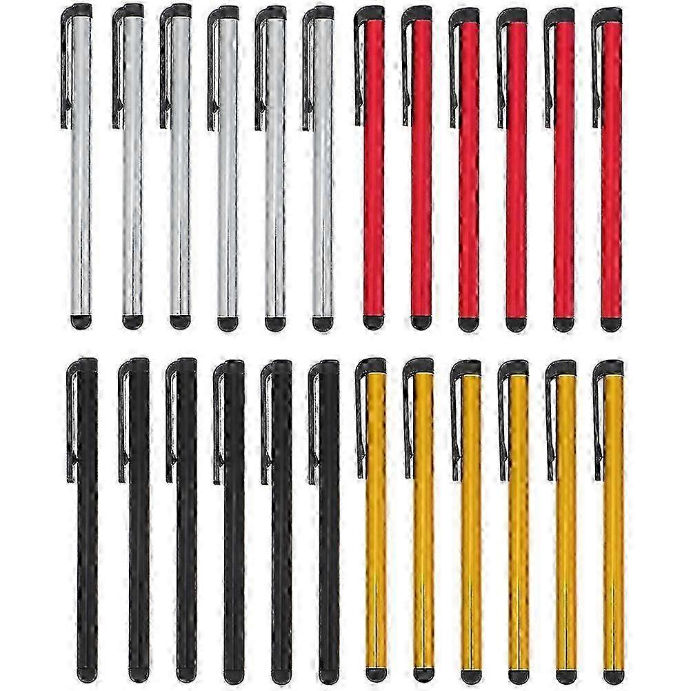 Tablet Precision Pen for Touch Screen 24Pcs Soft Rubber Tip Capacitive Stylus