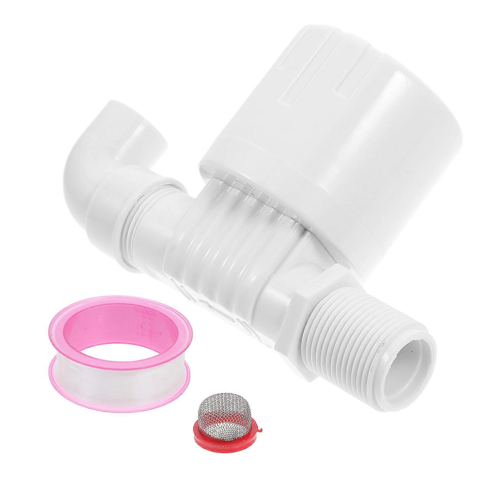 Water Float Valve Float Control Valve for 1Set Aquarium Pools and Tanks