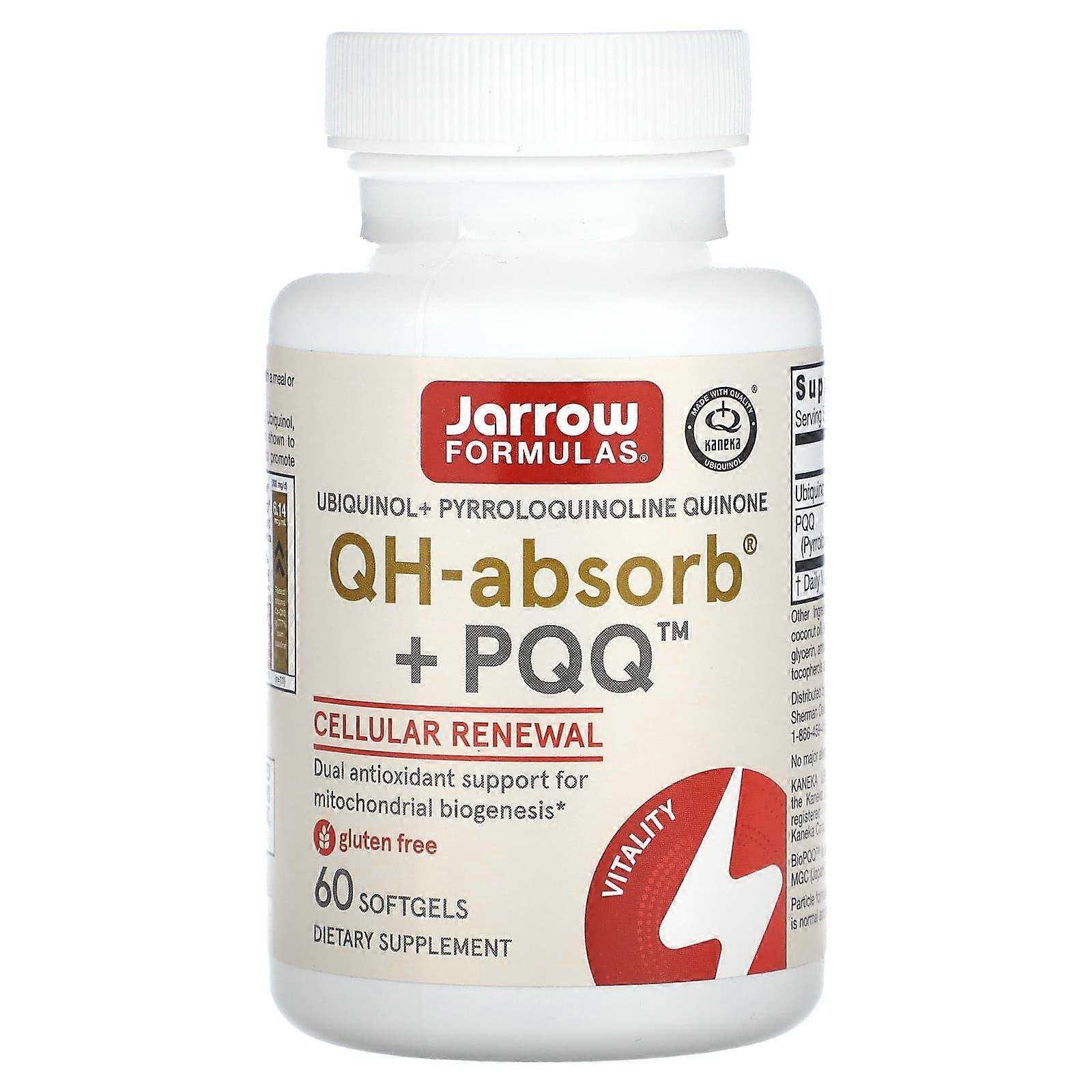 Jarrow Formulas, QH-Absorb + PQQ, 60 Softgels
