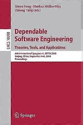 Dependable Software Engineering. Theories Tools And Applications 4th Inter - Springer Nature B.V - Paperback - en Book
