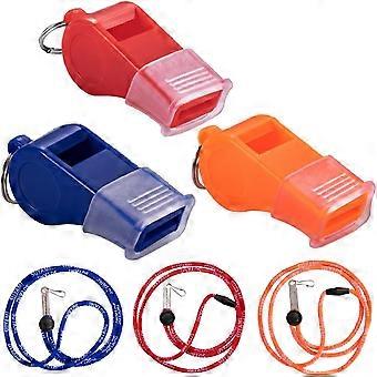 Sport Whistle with Lanyard, for Coach, Referee, Official