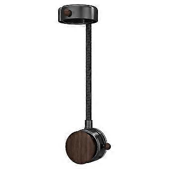 Rotatable Hair Dryer Holder Bathroom Non-Punching Wall-Mounted Wind Duct Storage Rack Adjustable Hair Dryer Storage Rack
