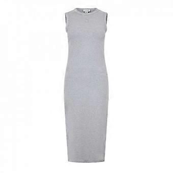 Abito midi aderente in cotone da donna Calvin Klein