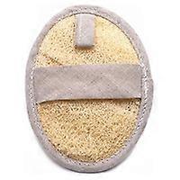 Oval ecological luffa bath mitt 1 unit