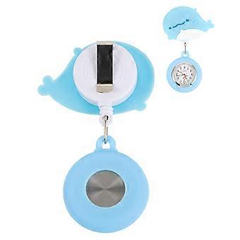 Digitale verpleegkundigenhorloge in walvisvorm met nachtverlichtingsfunctie voor medisch personeel (1 set)