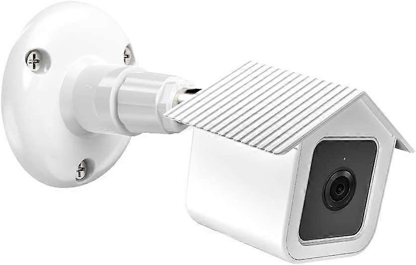 Weatherproof Outdoor Wall Mount Bracket + Quick Indoor Mount(White 1Pack)