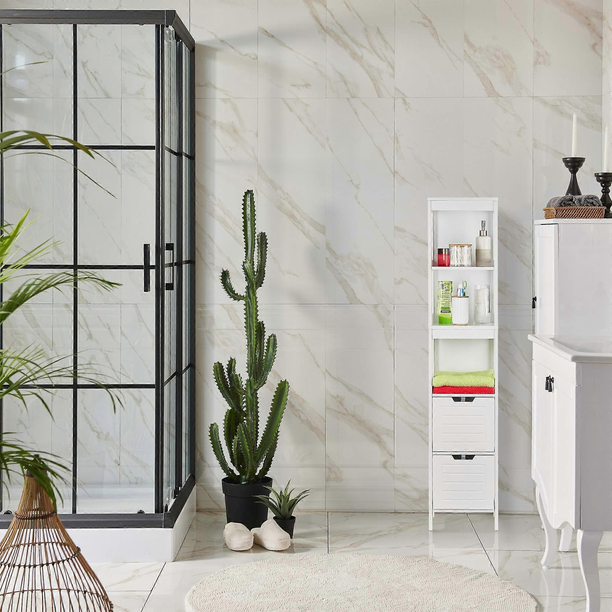 Bathroom cabinet white