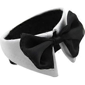 Dog Bow Tie Wedding Dog Collar Pet Collar Adjustable Bow Tie Bow Tie Suitable For Large Dogs 55.8-63.5 Cm